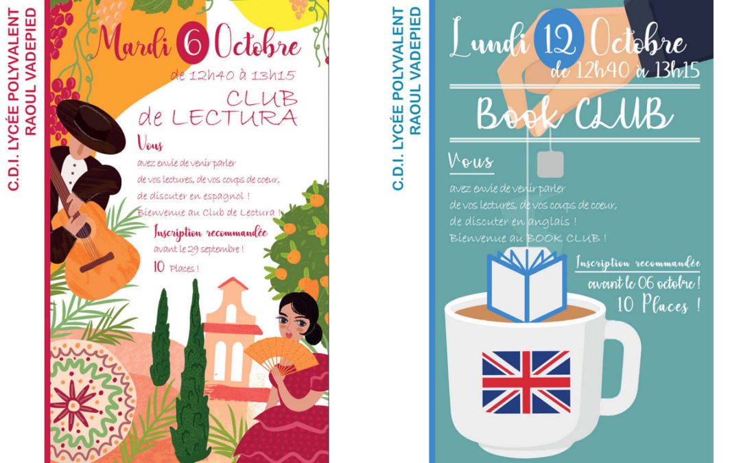 Ouverture De 2 Clubs Lecture En Anglais Et En Espagnol Lycee Raoul Vadepied